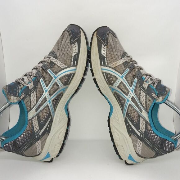 Asics Gel Enduro 6 Trail Running Sneakers Women's Size 8 Grey, Blue - Picture 5 of 8